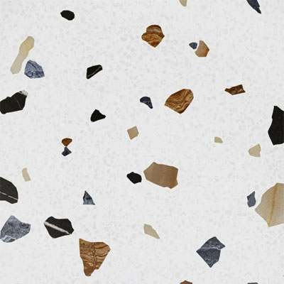 terrazzo effect porcelain wall and floor tiles