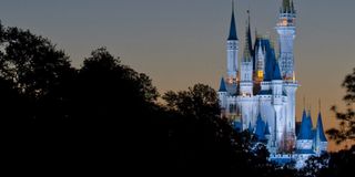 Cinderella's Castle at Night