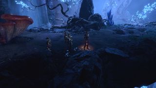 Baldur's Gate 3 adventuring party in the Underdark