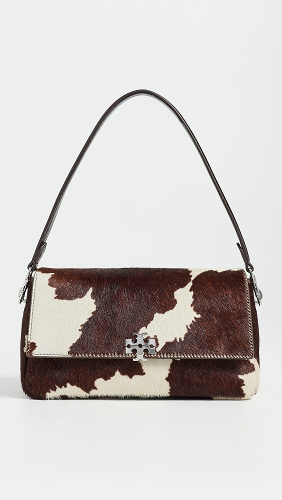 Charlie Haircalf Small Shoulder Bag - Mocha Brown/shea Butter