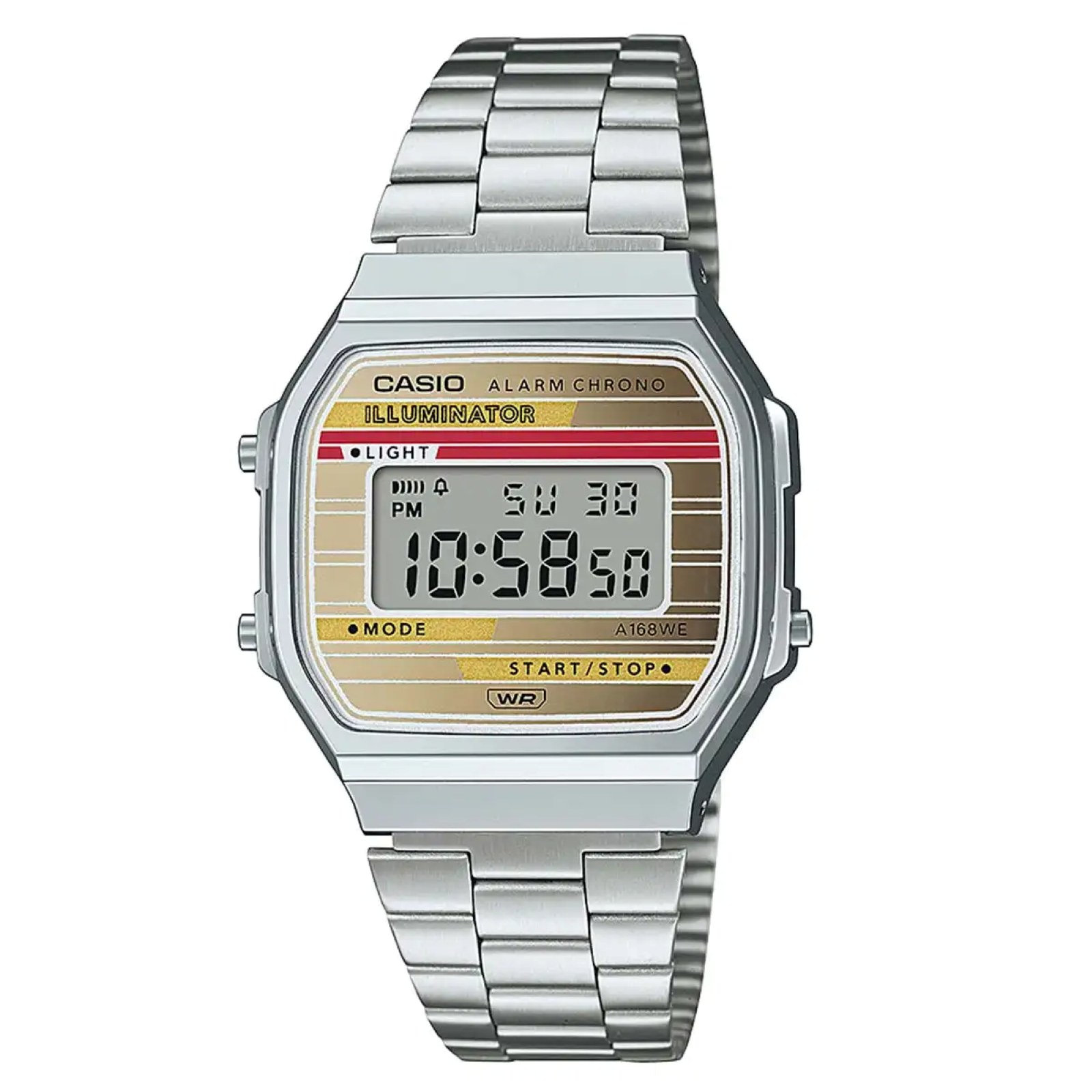 silver watch
