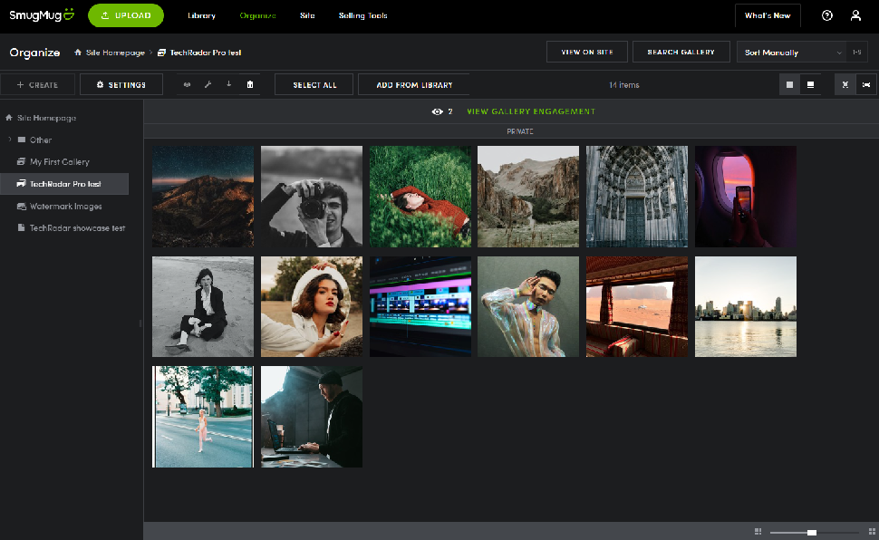 Using SmugMug photo cloud storage service