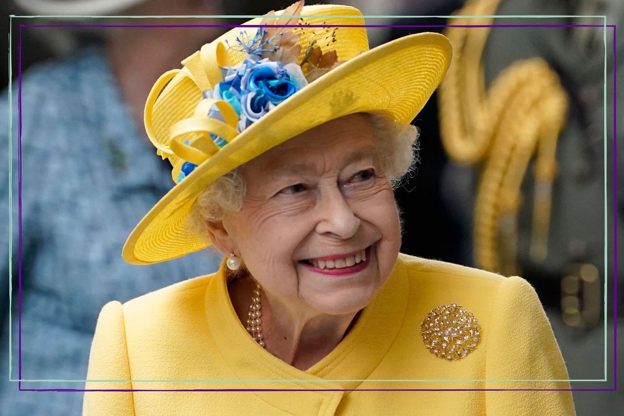 Queen&#039;s signature hidden meaning revealed, seen here attending the Elizabeth line&#039;s official opening at Paddington Station