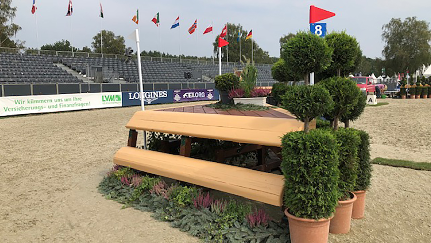 Fence 8a long European Eventing Championships 2019