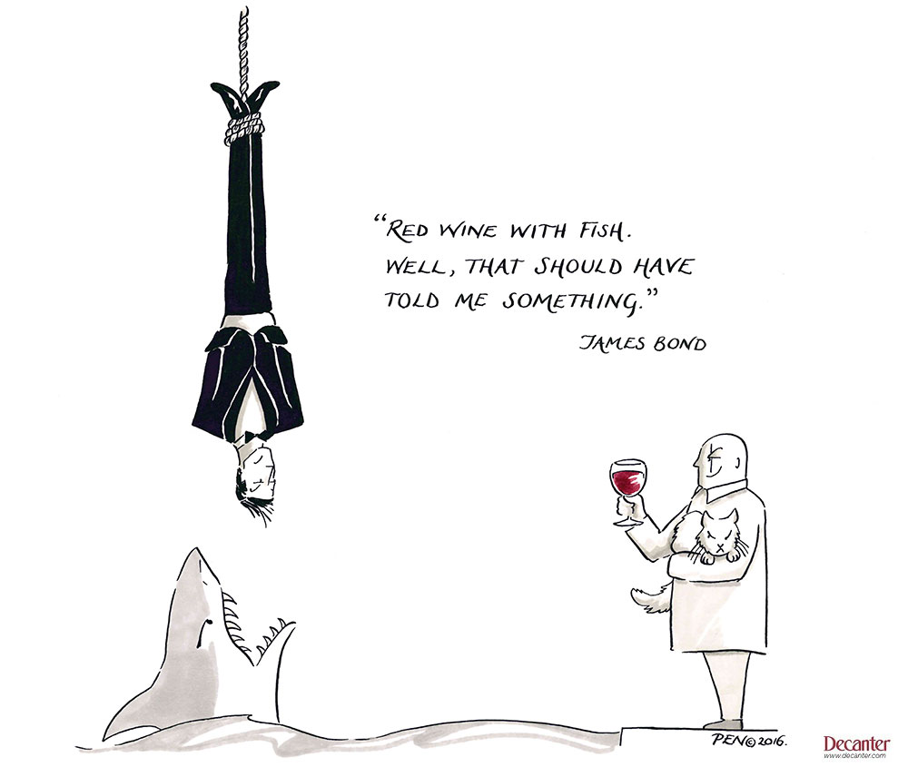 james bond, wine quote, decanter