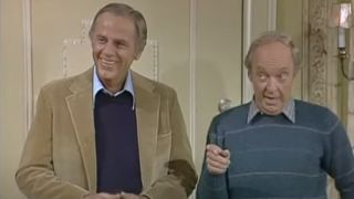 Larry Alder (McLean Stevenson) and Phillip Drummond (Conrad Bain) on Diff'rent Strokes