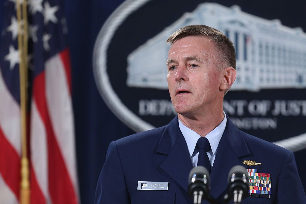 U.S. Coast Guard Commandant Adm. Paul Zukunft says he has transgender members backs