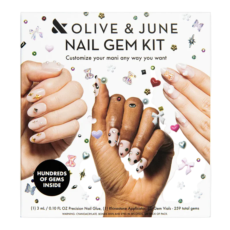 Olive and June, Nail Gem Kit