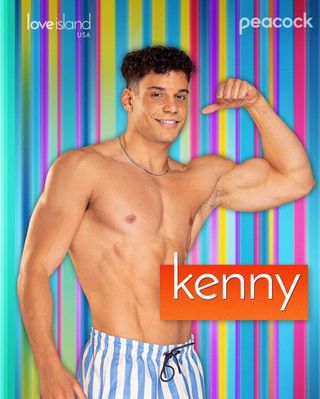 Kenny Rodriguez in key art for Love Island USA season 6