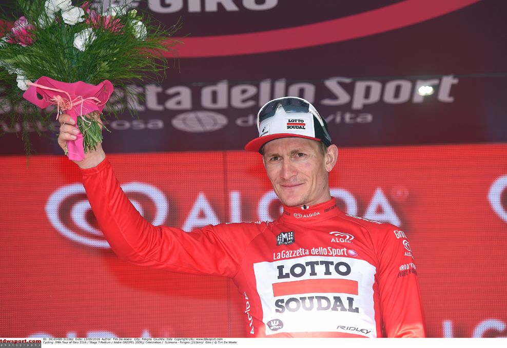 Andre Greipel is the new leader of the points classification