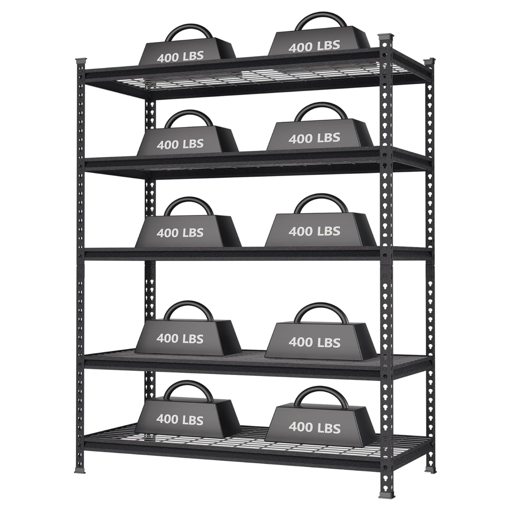 Storage shelves