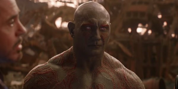 Dave Bautista Drax Avengers Infinity War