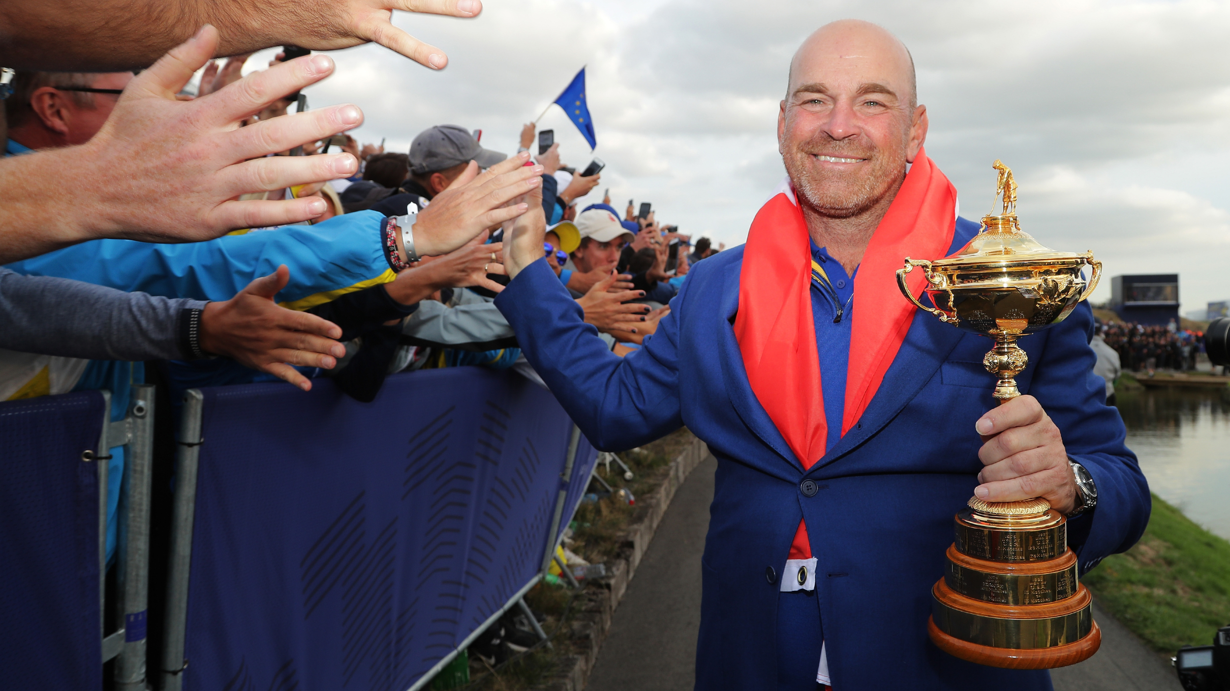 Thomas Bjorn at the Ryder Cup