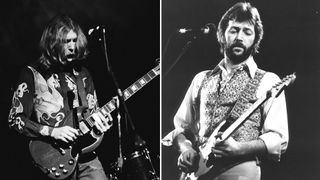 Duane Allman and Eric Clapton