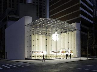 An Apple store on New York City's upper west side.