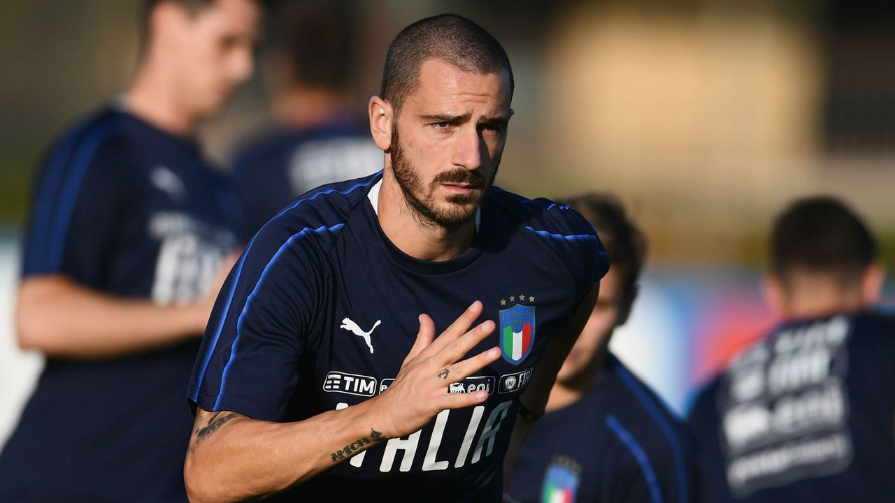 Juventus and Italy central-defender Leonardo Bonucci