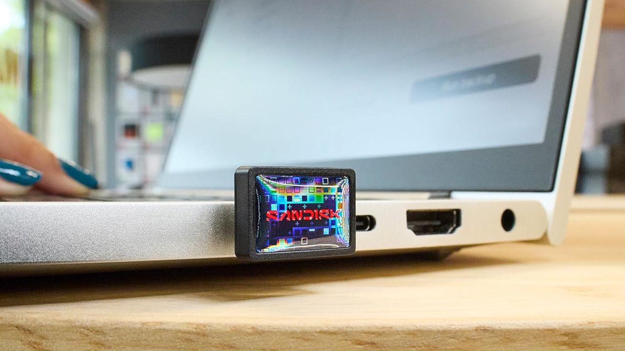 SanDisk debuts Type-C 'Plug and Stay' flash drive that never needs to be taken out of your laptop — get up to 1TB of extra storage for just $120, with 400MB/s transfer speeds