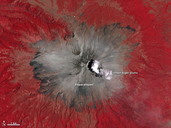 volcano, Mexico, eruptions