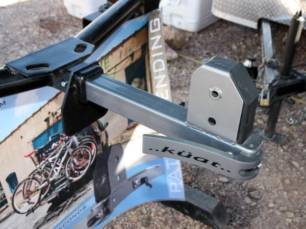 K&uuml;at's new Lynx base promises even faster and more stable mounting of its racks to your vehicle's receiver hitch
