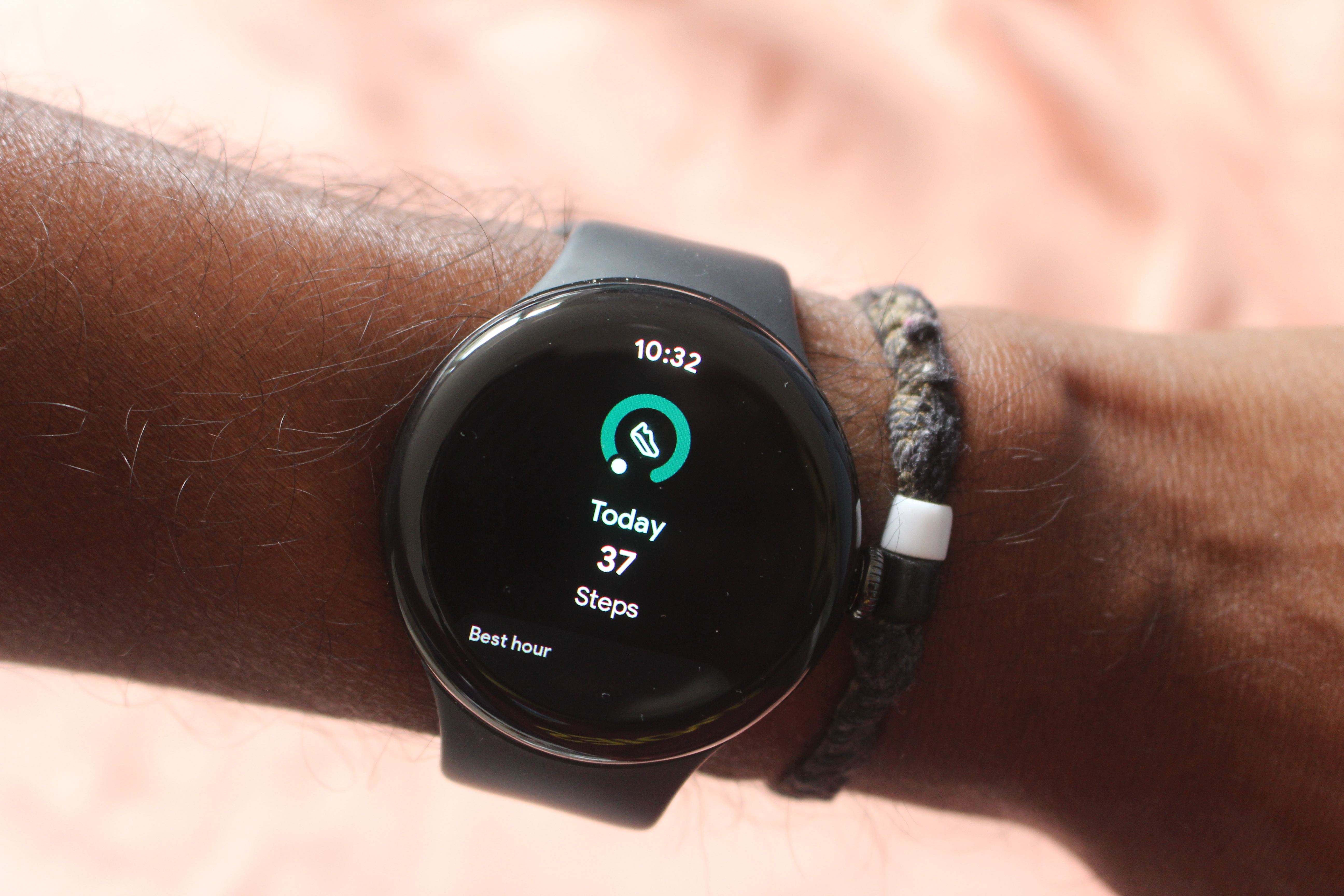 photo of the fitbit app on the Google Pixel Watch 3