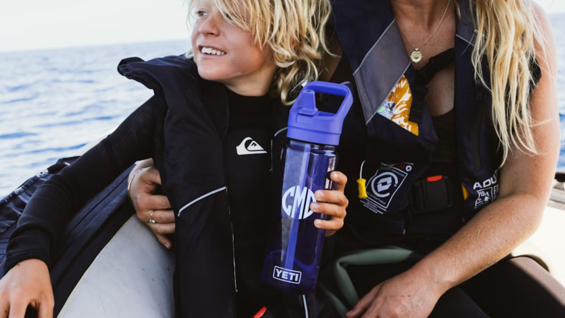 Yeti customizable drinkware in ultramarine