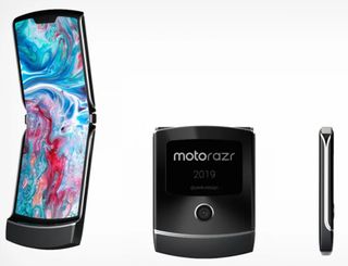 The clamshell design would be similar to Yanko Design's concept of a folding Motorola Razr 2019