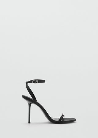 Heeled Sandal With Buckle Detail