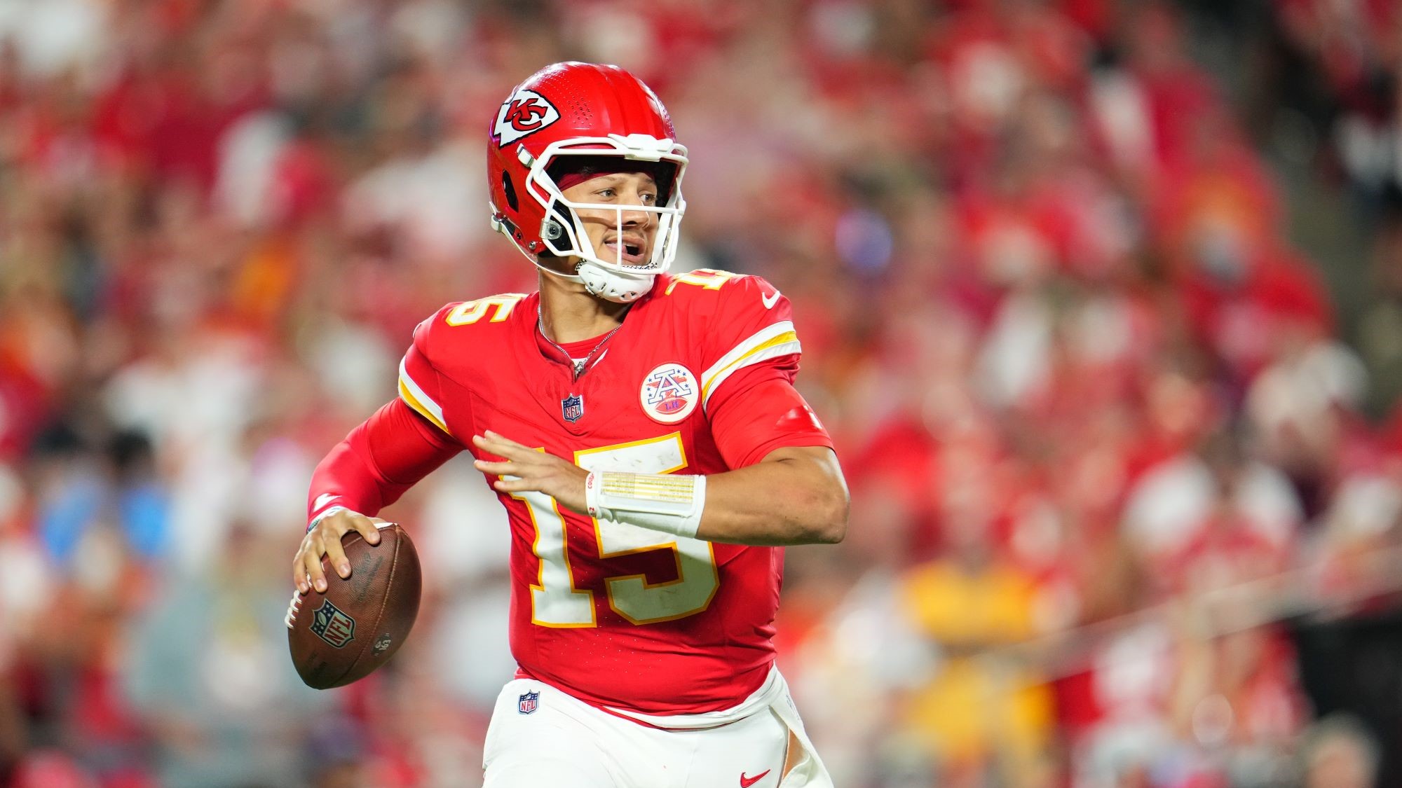 Kansas City Chiefs' Patrick Mahomes