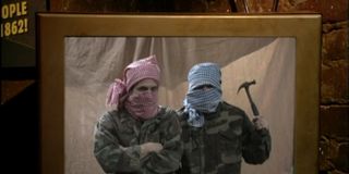 Mac and Dennis as Terrorist in It's Always Sunny in Philadelphia The Gang Goes Jihad