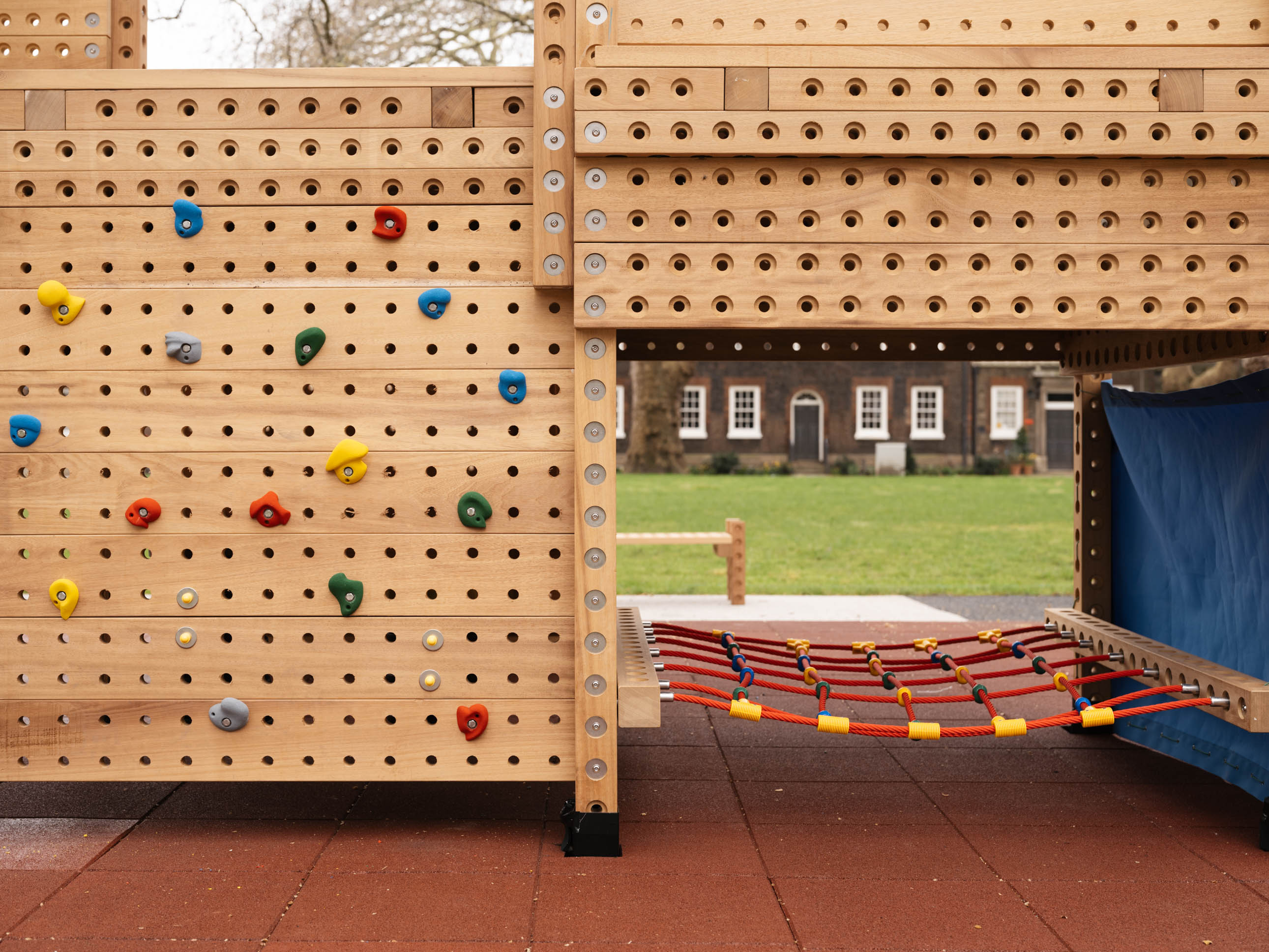 Playrise flat packed playground