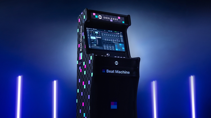 Music meets gaming in the Beat Machine, the world's first music