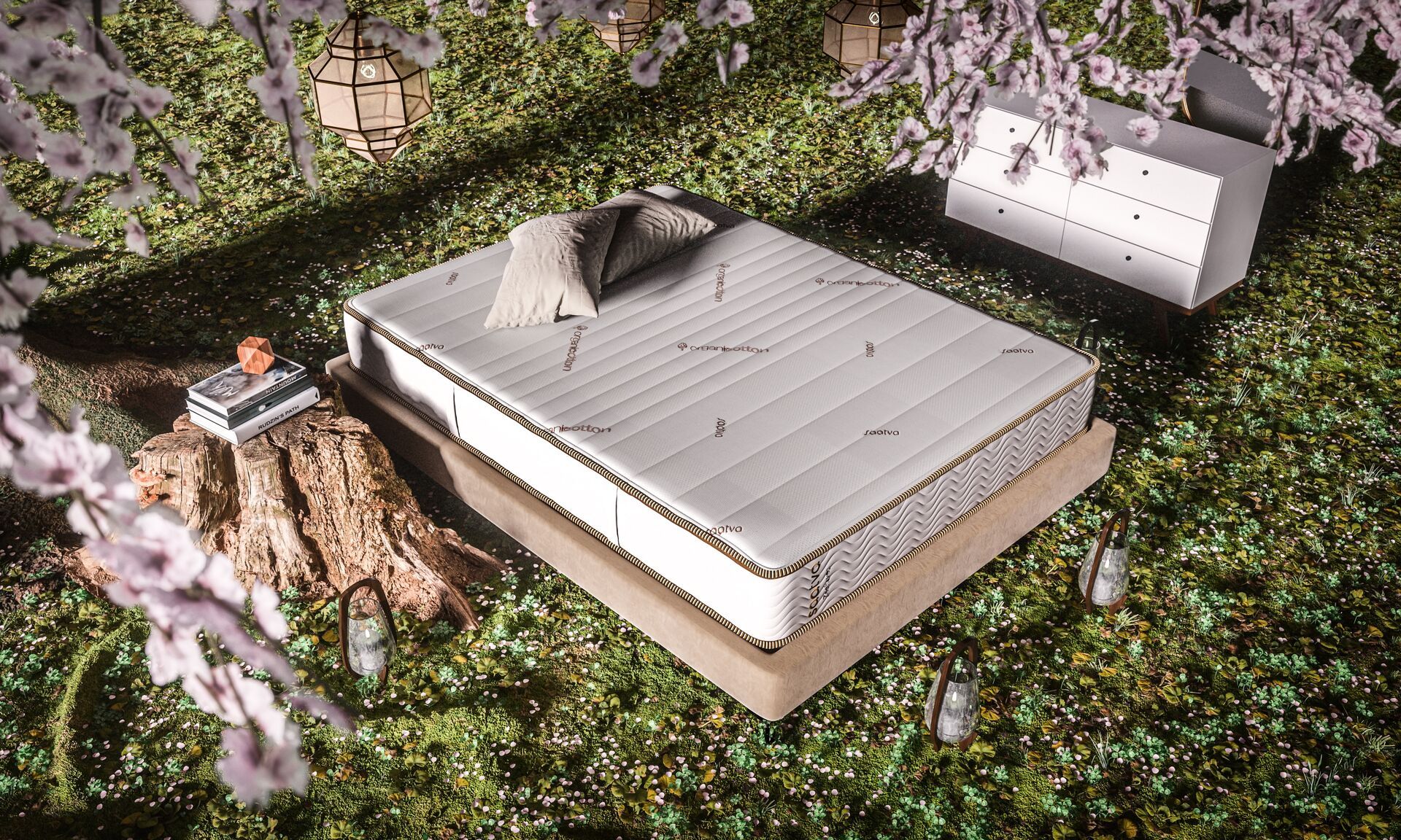 Saatva Zenhaven Natural Latex Mattress review Homes & Gardens