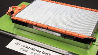 Toyota solid state battery for future EVs