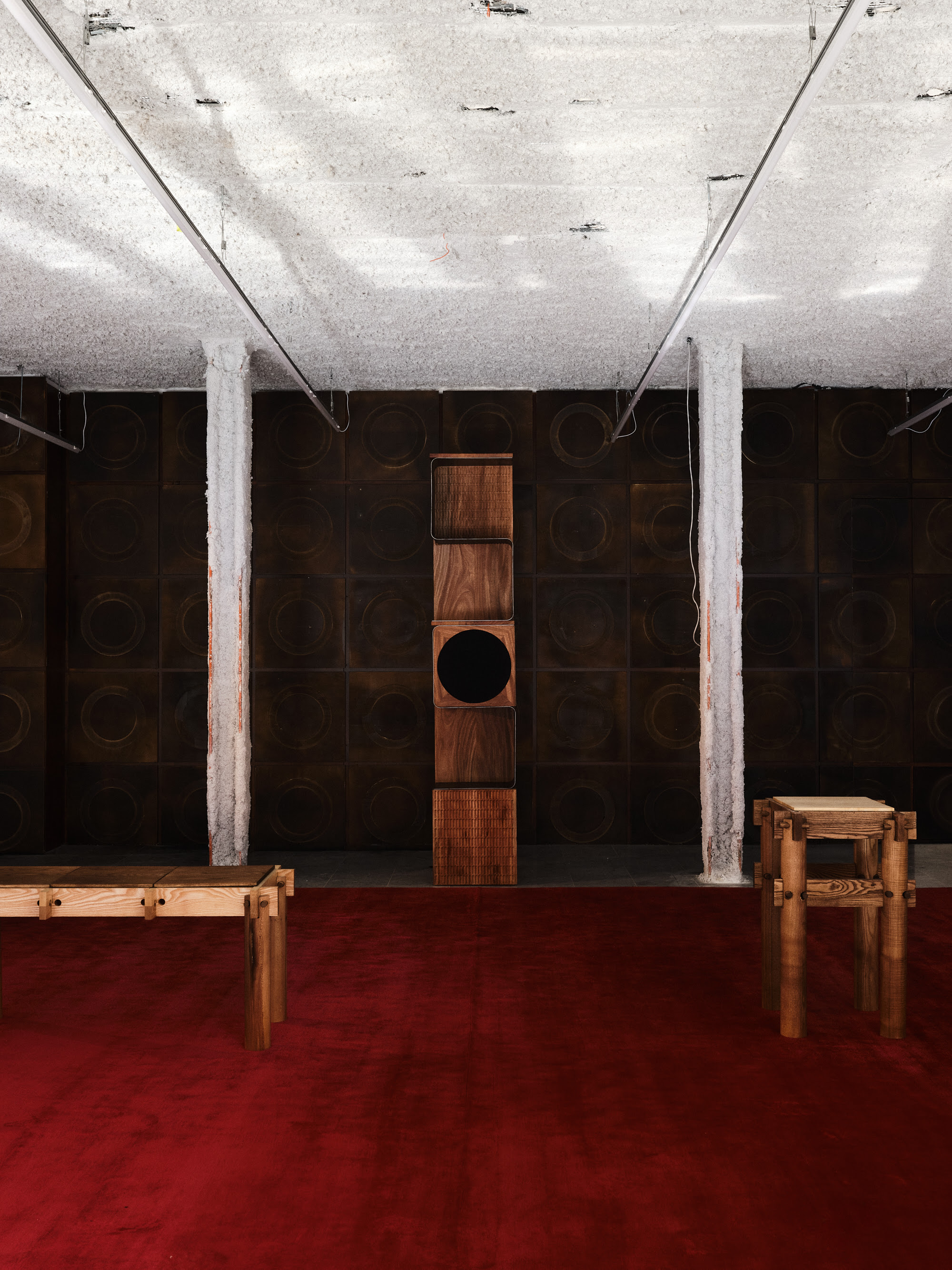 Listening room by Nifemi Marcus Bello at Contributions fair, Paris