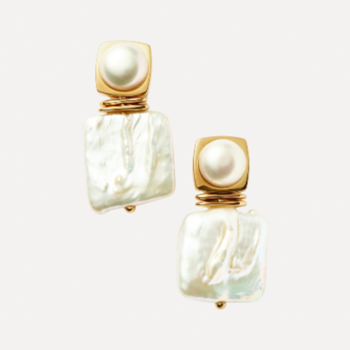 Pearl Statement Earrings