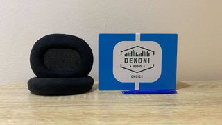 Dekoni Choice Suede ear pads and box