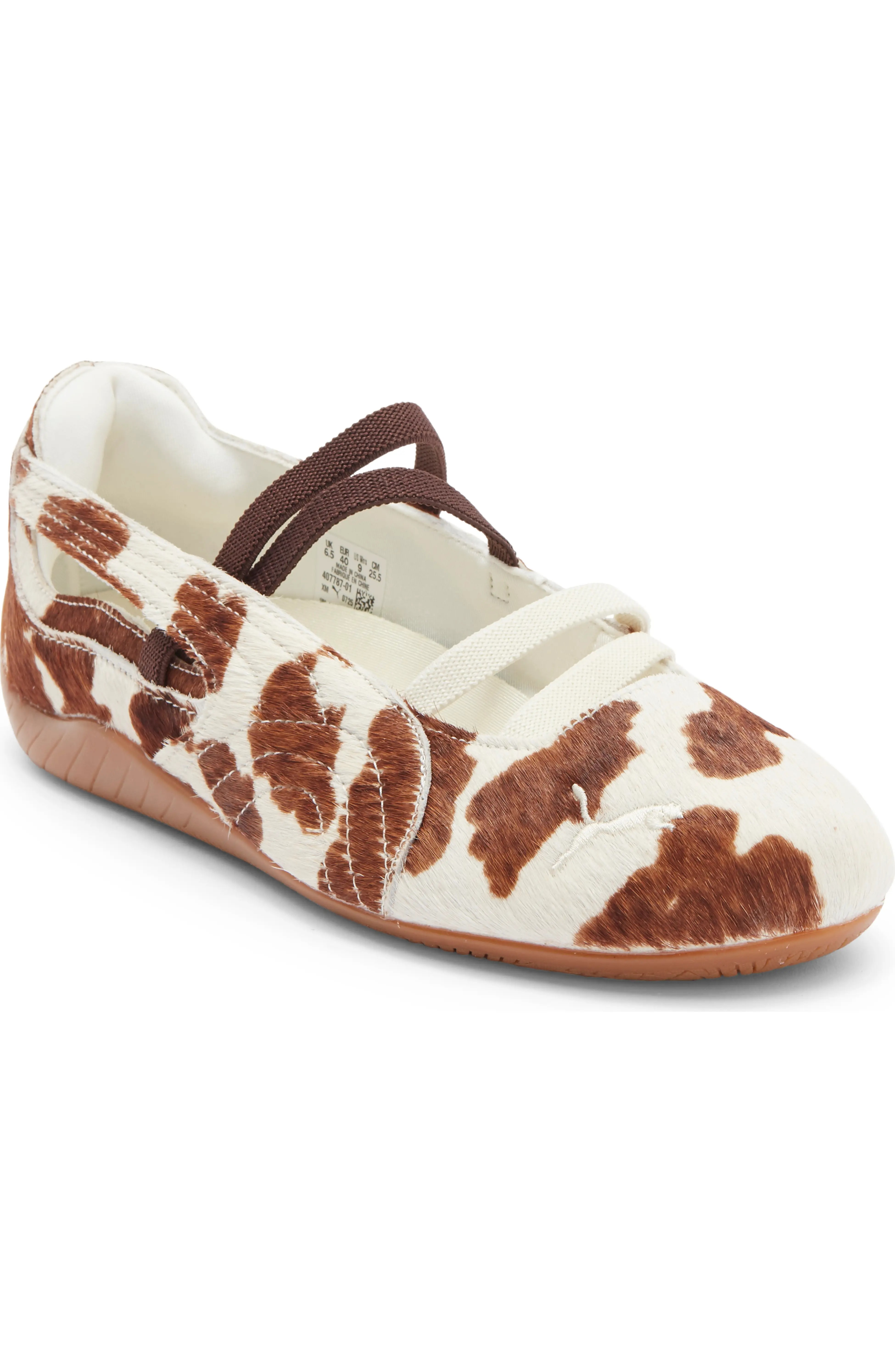 PUMA, Speedcat Genuine Calf Hair Ballet Sneaker