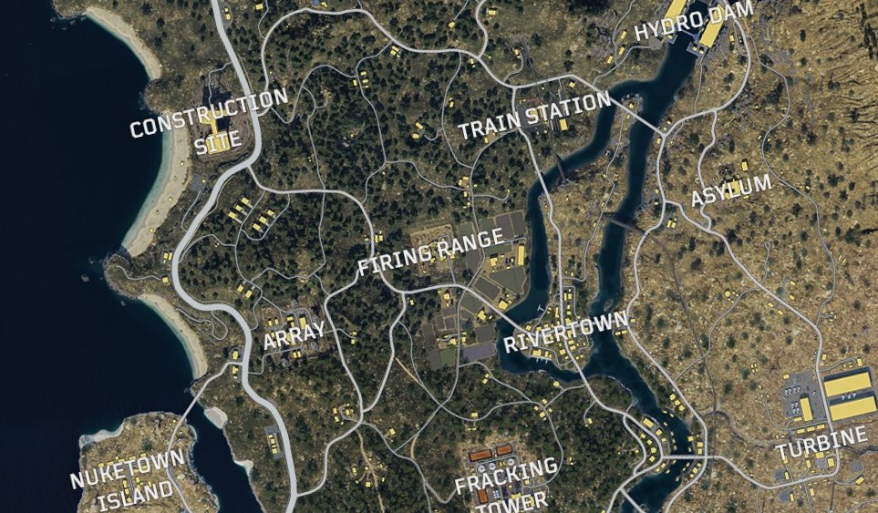 new call of duty blackout map