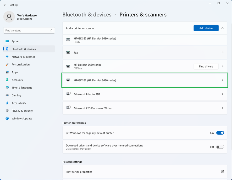 How To Add A Printer In Windows 11 Or 10 | Tom's Hardware