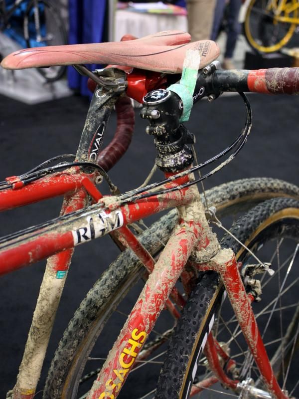 Richard Sachs doesn't just build frames; he also races the hell out of them. These are his personal 'cross bikes from this past season.