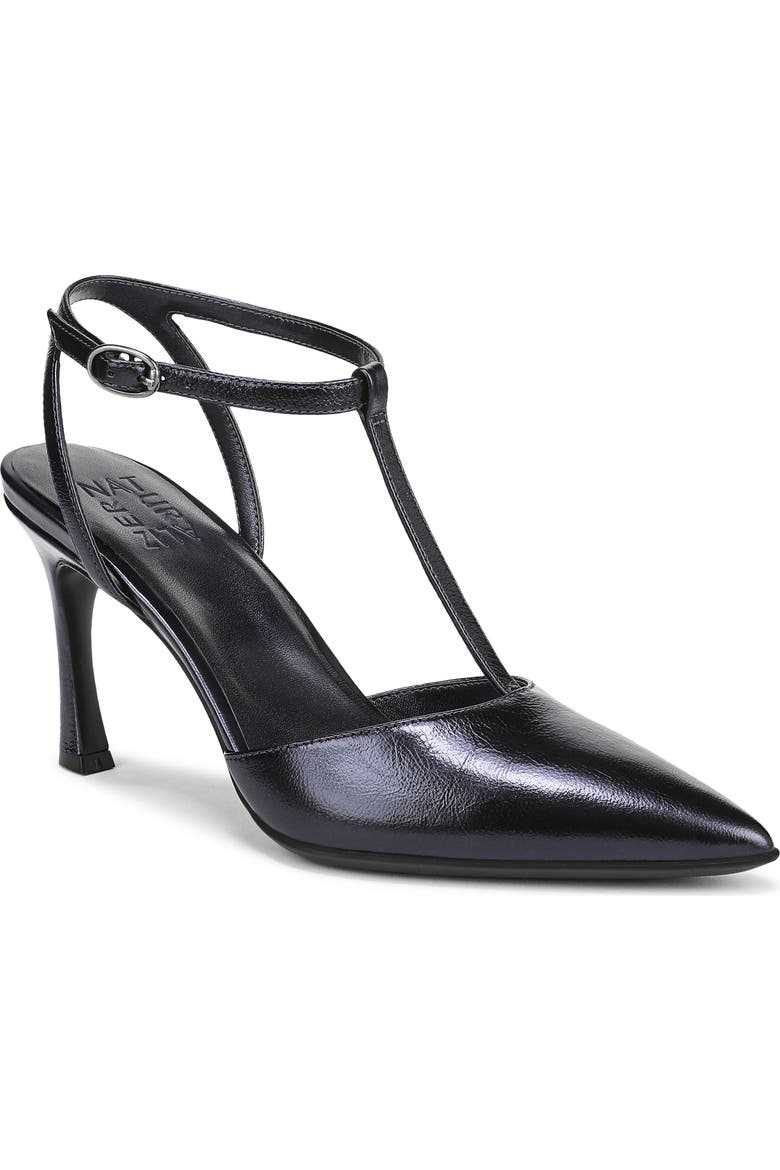 Astrid T-Strap Pointed Toe Pump