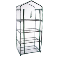 Nature Spring Mini 4-Tier Pop-Up Greenhouse