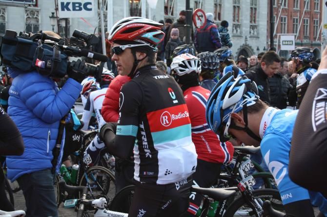 Tony Gallopin is an important support for Fabian Cancellara (RadioShack Leopard).
