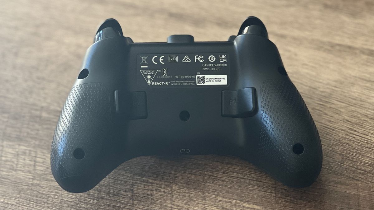 Turtle Beach React-R controller paddles
