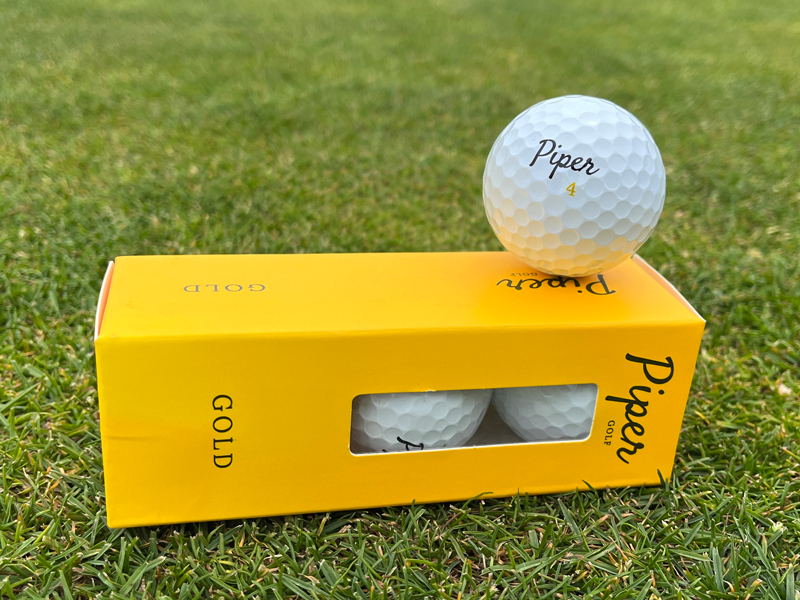 Piper Gold Golf Ball Review VCP Golf