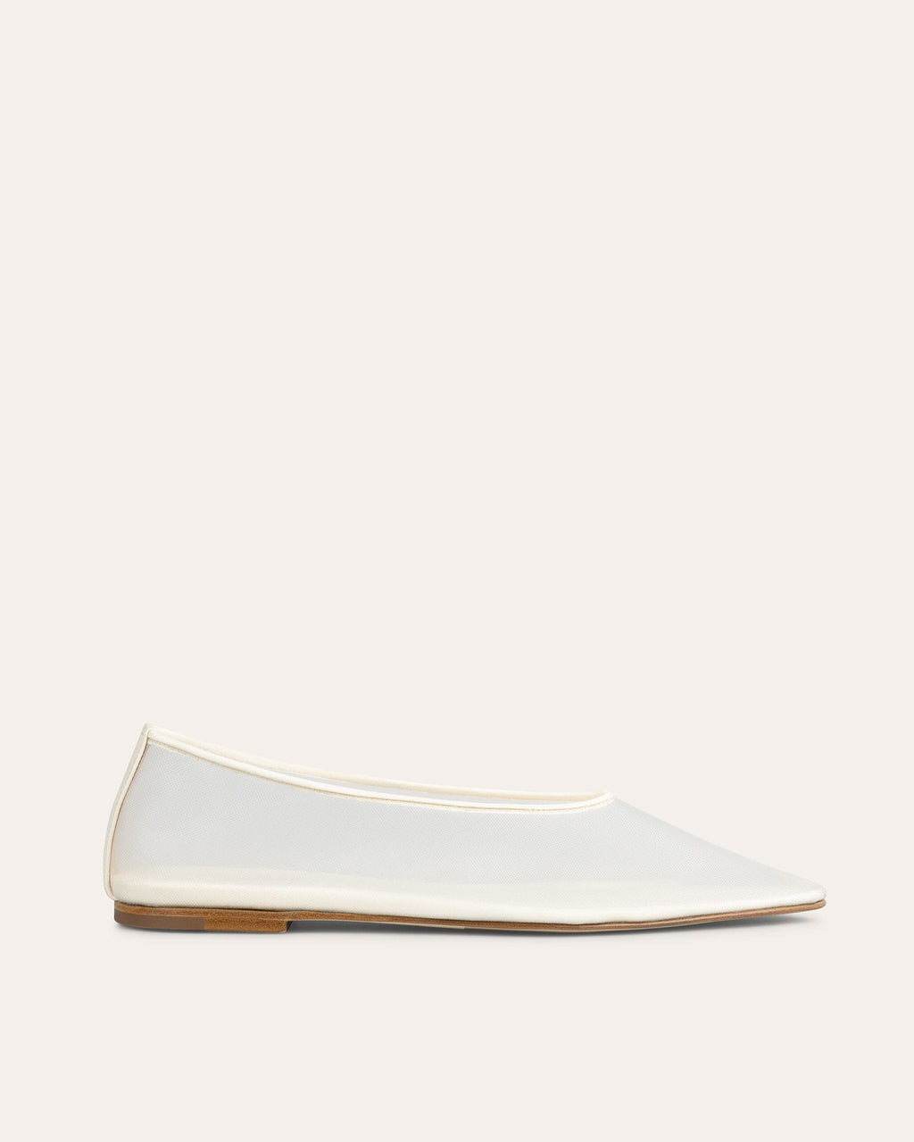 Topo Flat, White Mesh
