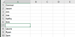 Excel sheet