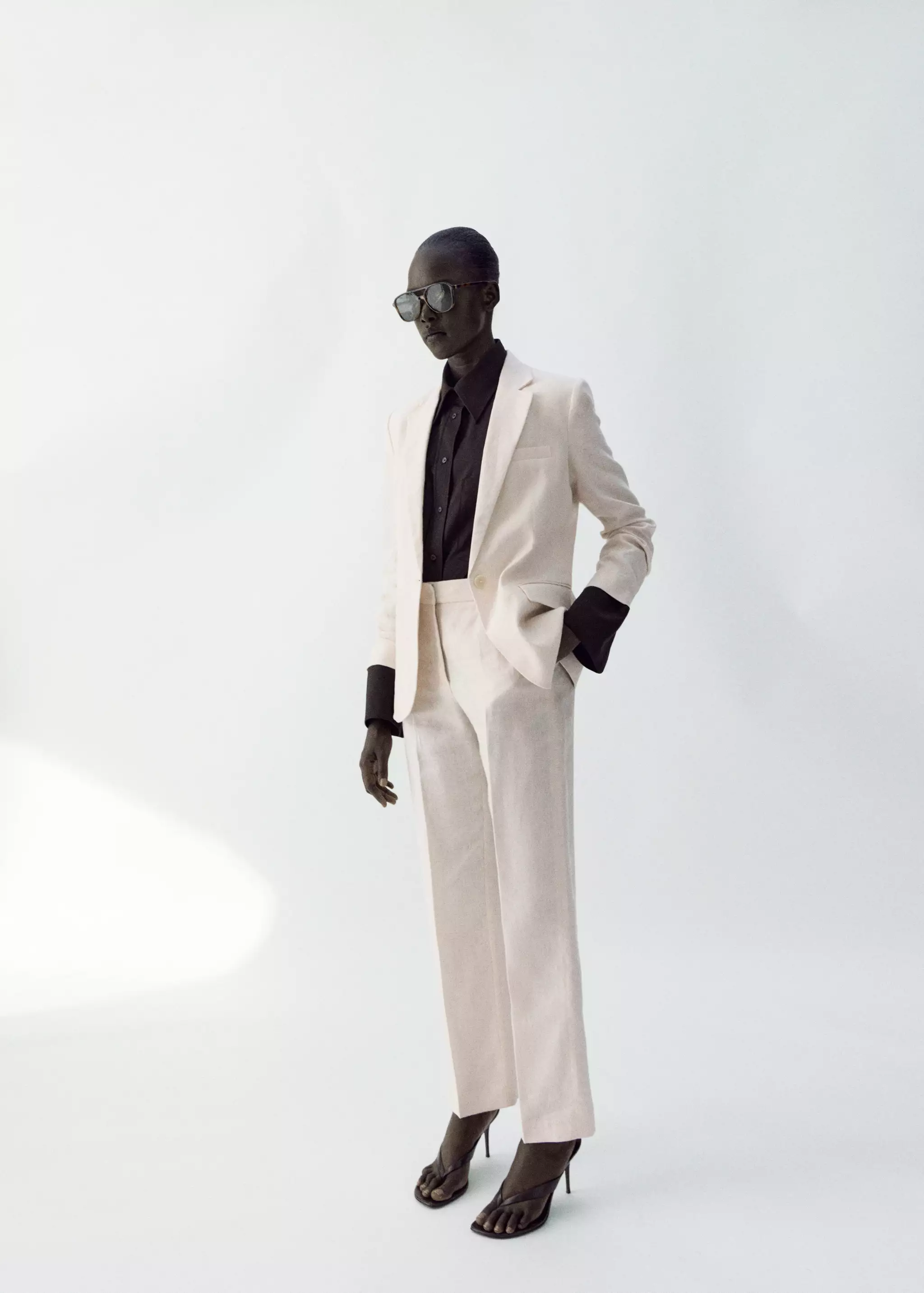 Linen Suit Trousers - Women | Mango United Kingdom