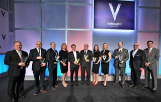 2016 Vanguard Award winners in Boston at final INTX convention ceremony