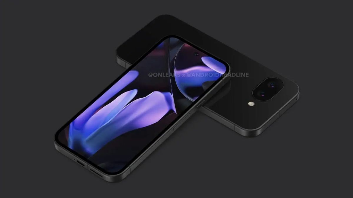 Leaked render of the Google Pixel 9a